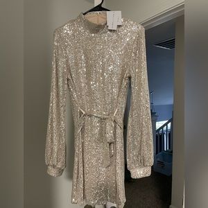 Sequin Mini Dress